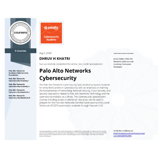 Palo Alto Networks Cybersecurity